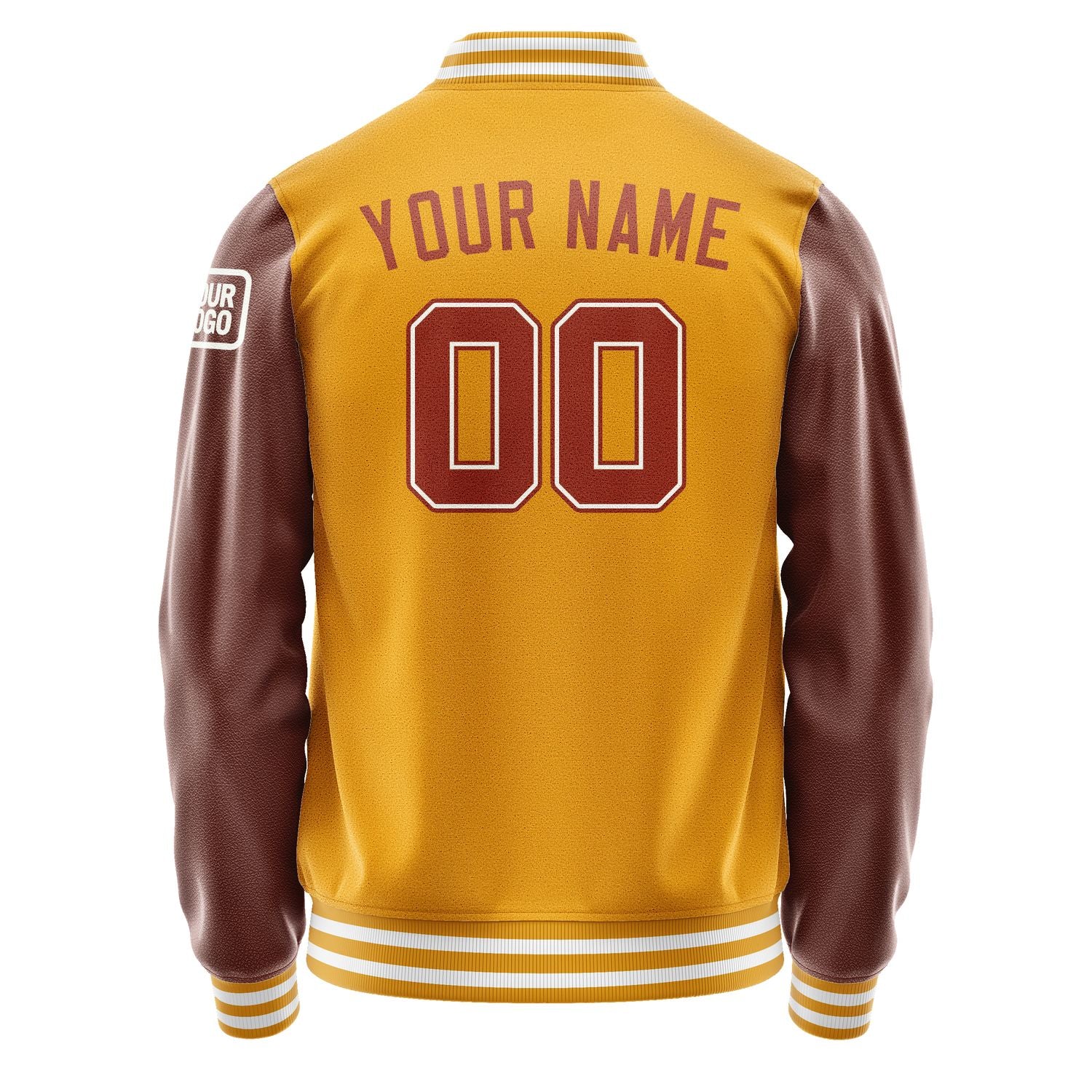 Custom Yellow Coral Red Jacket Jb1919161918161818