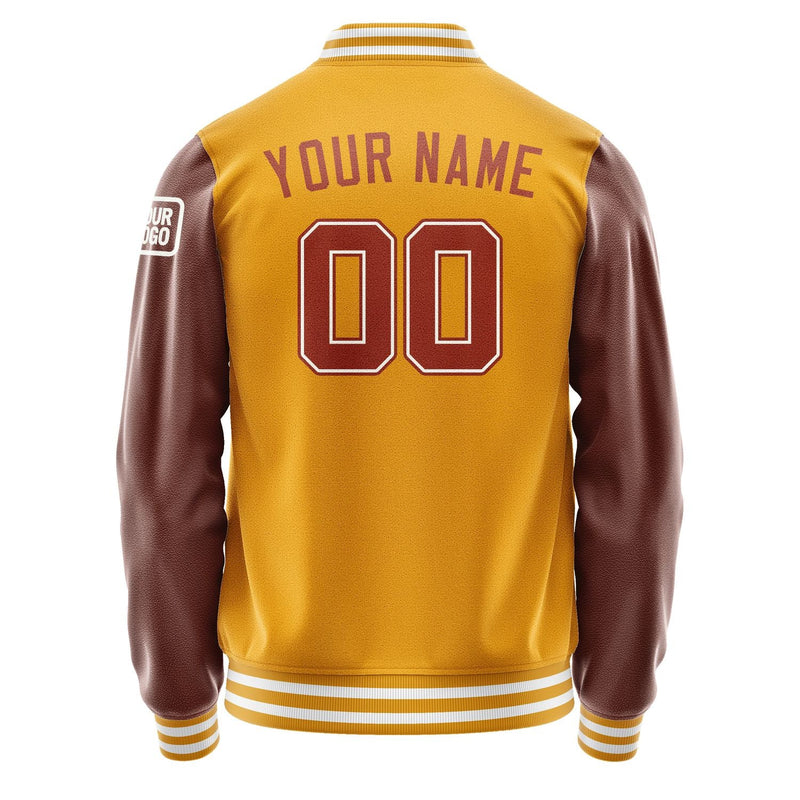 Custom Yellow Coral Red Jacket Jb1919161918161818
