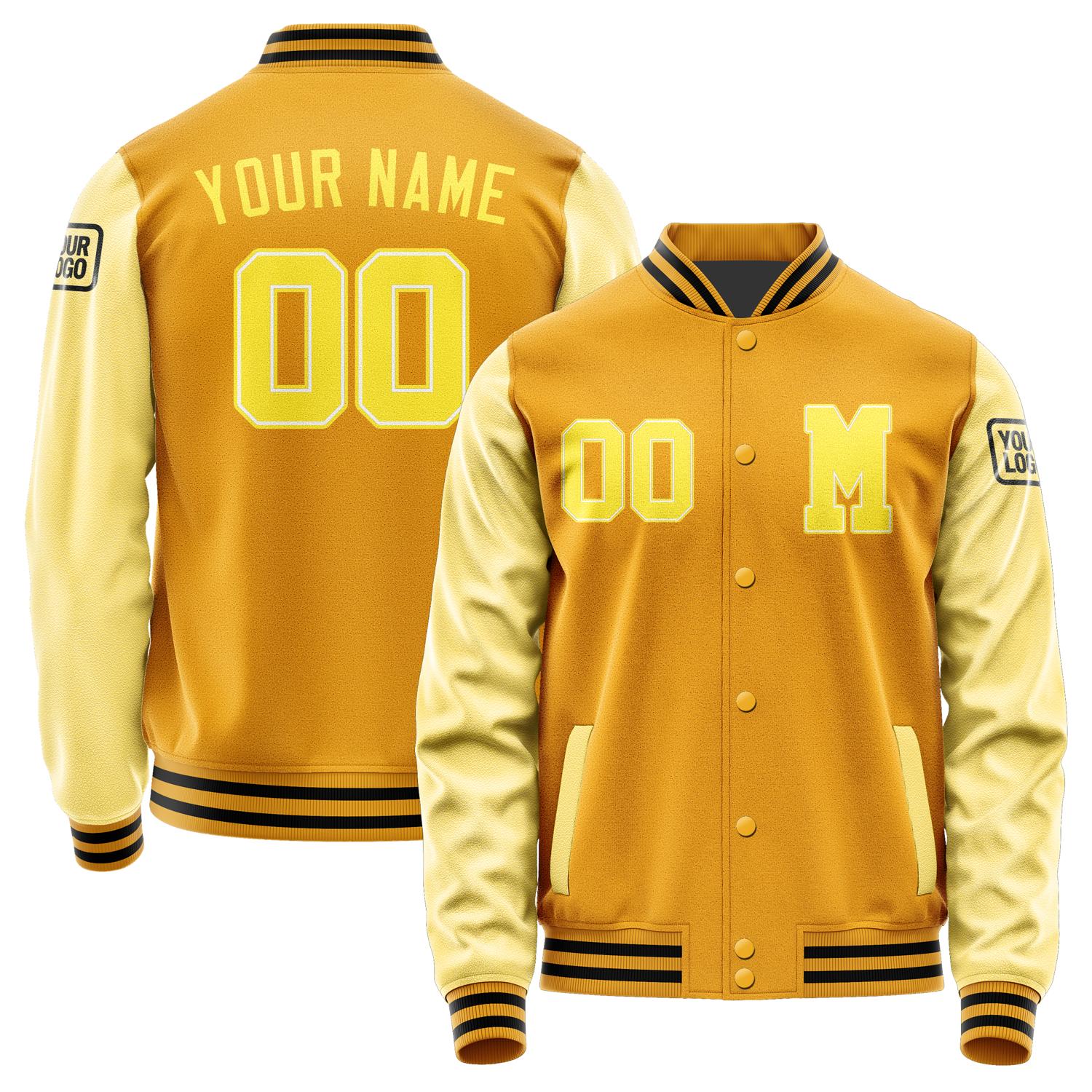 Custom Yellow Light Yellow Jacket Jb1919261917261817