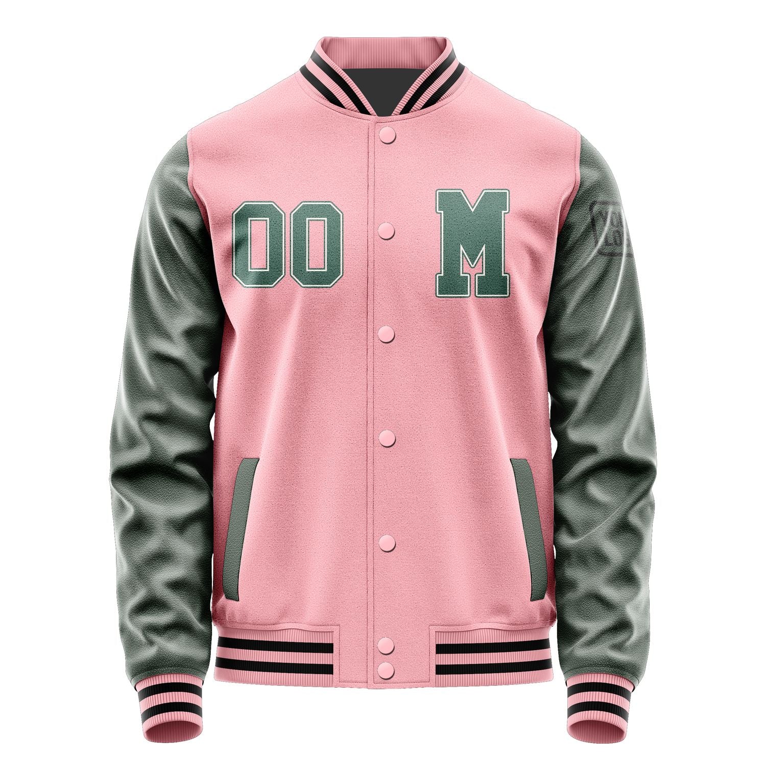 Custom Light Pink Blue Green Jacket Jb2121272117271817