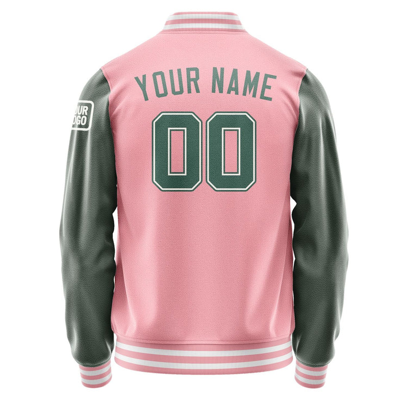 Custom Light Pink Blue Green Jacket Jb2121272118271818