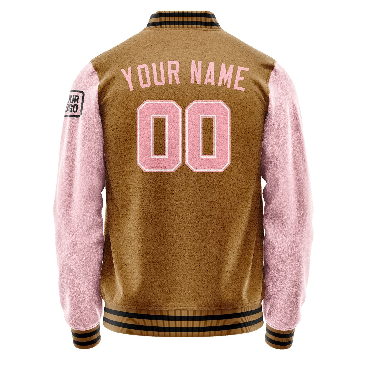 Custom Khaki Light Pink Jacket Jb2222212217211817