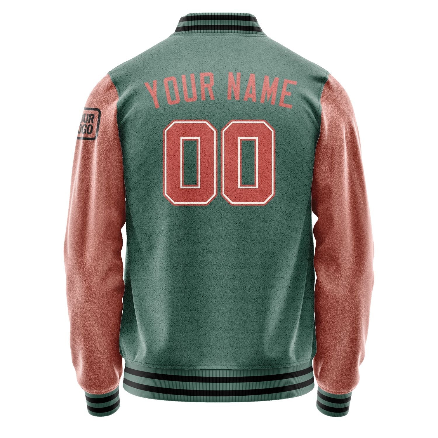 Custom Blue Green Copper Rose Jacket Jb2727292717291817