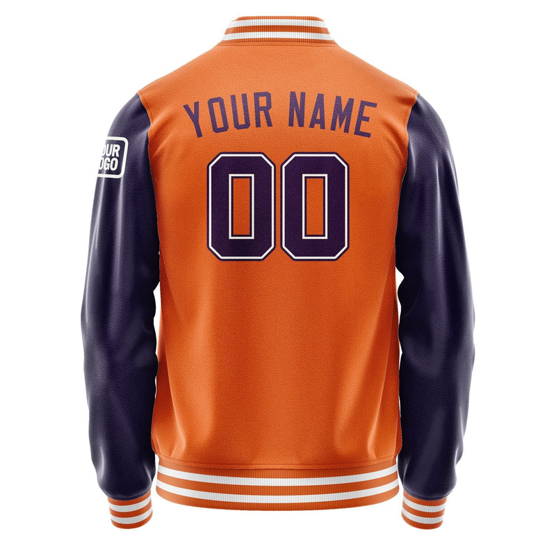 Custom Orange Purple Jacket Jb2828072818071818