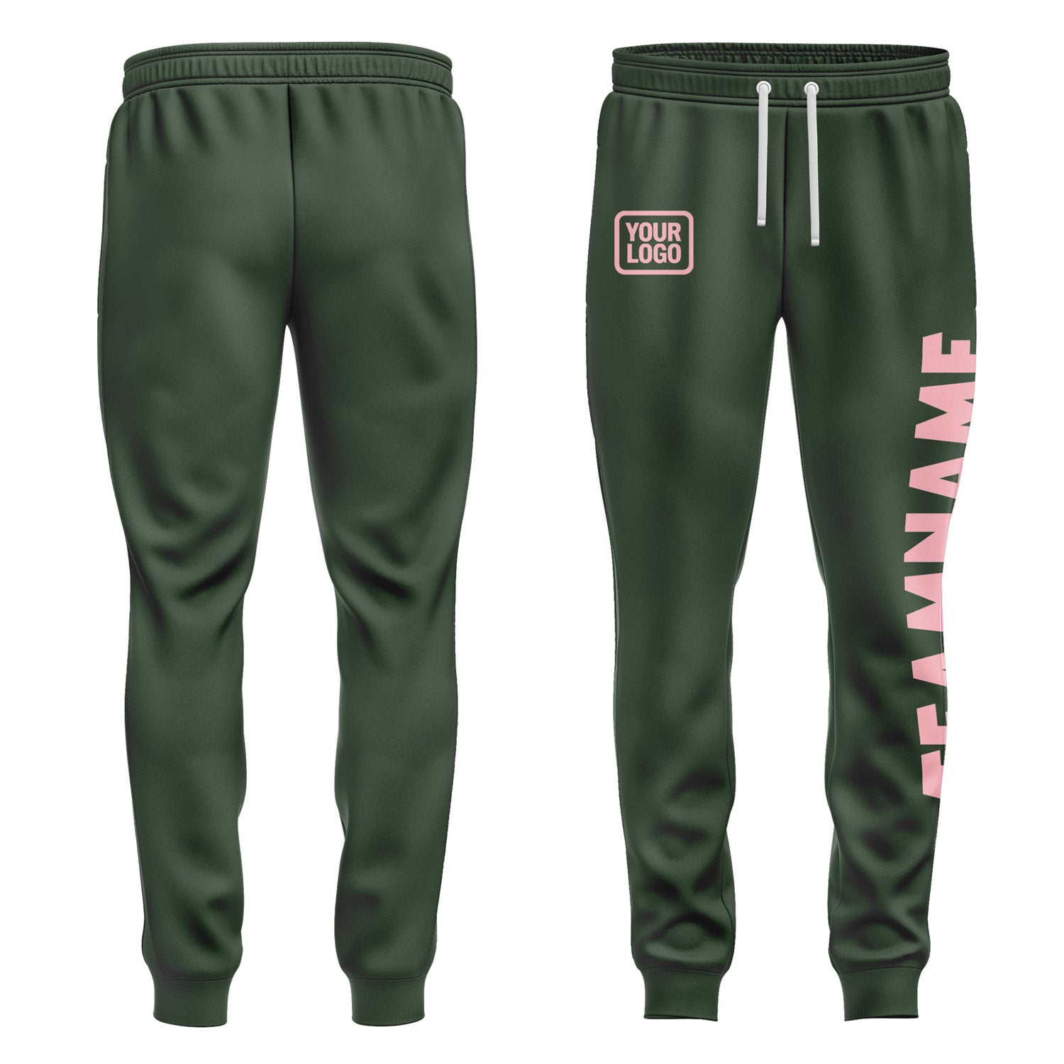Custom Dark Green Pants PA06B121
