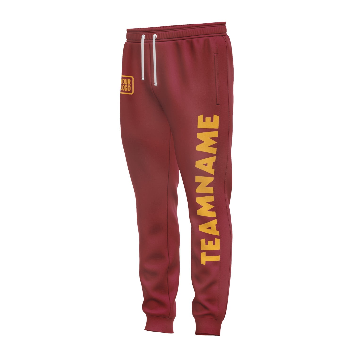 Custom Crimson Red Pants PA15B119