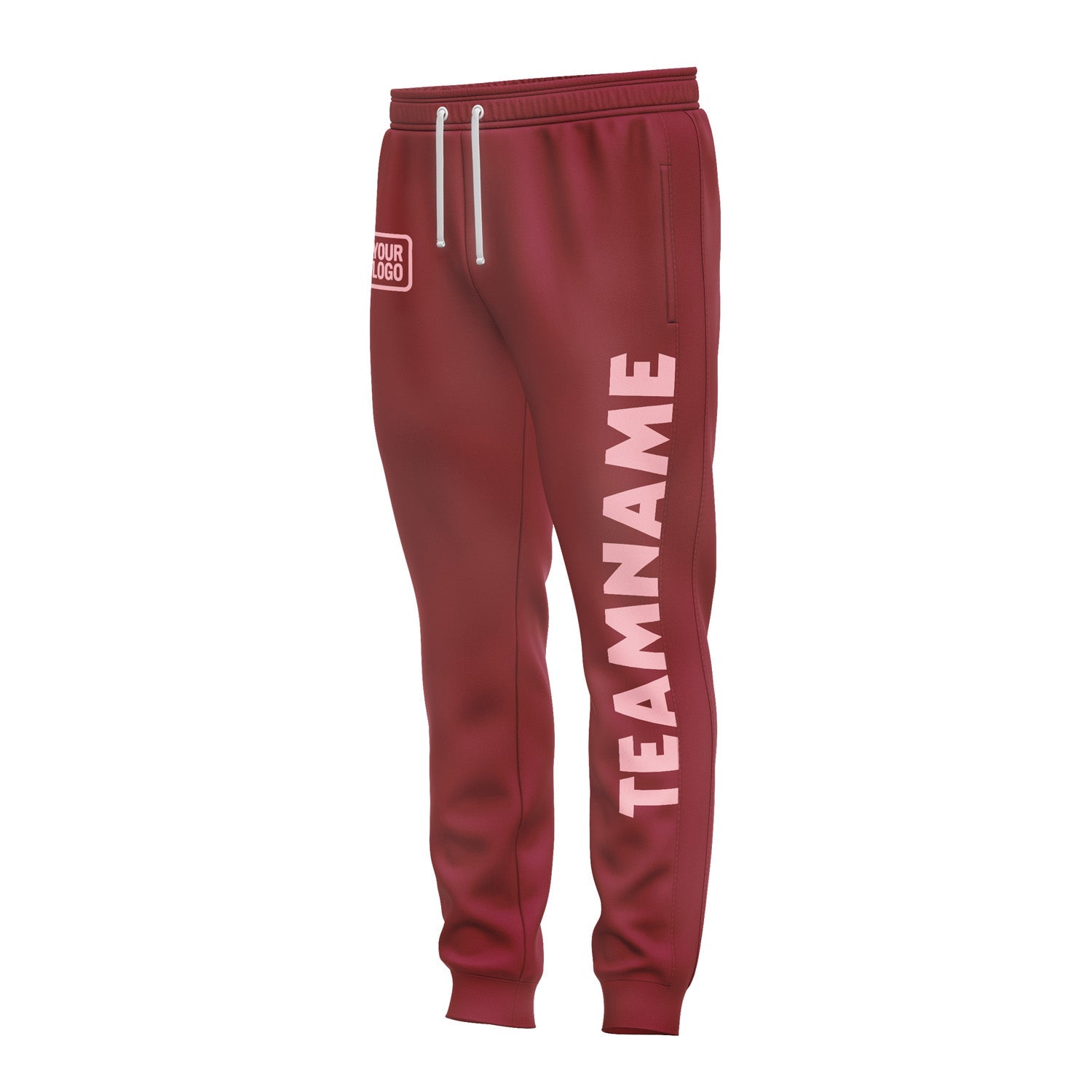 Custom Crimson Red Pants PA15B121