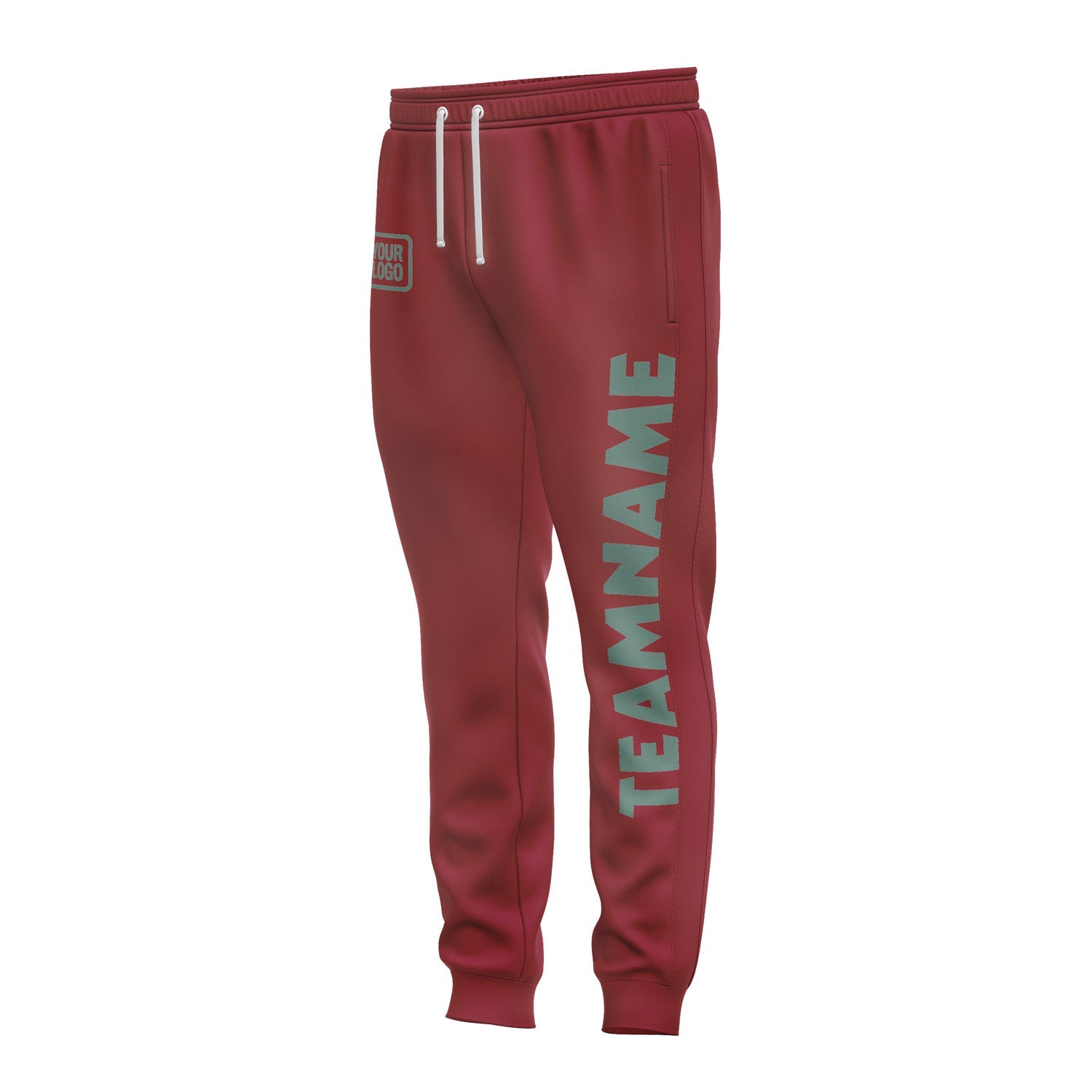 Custom Crimson Red Pants PA15B127