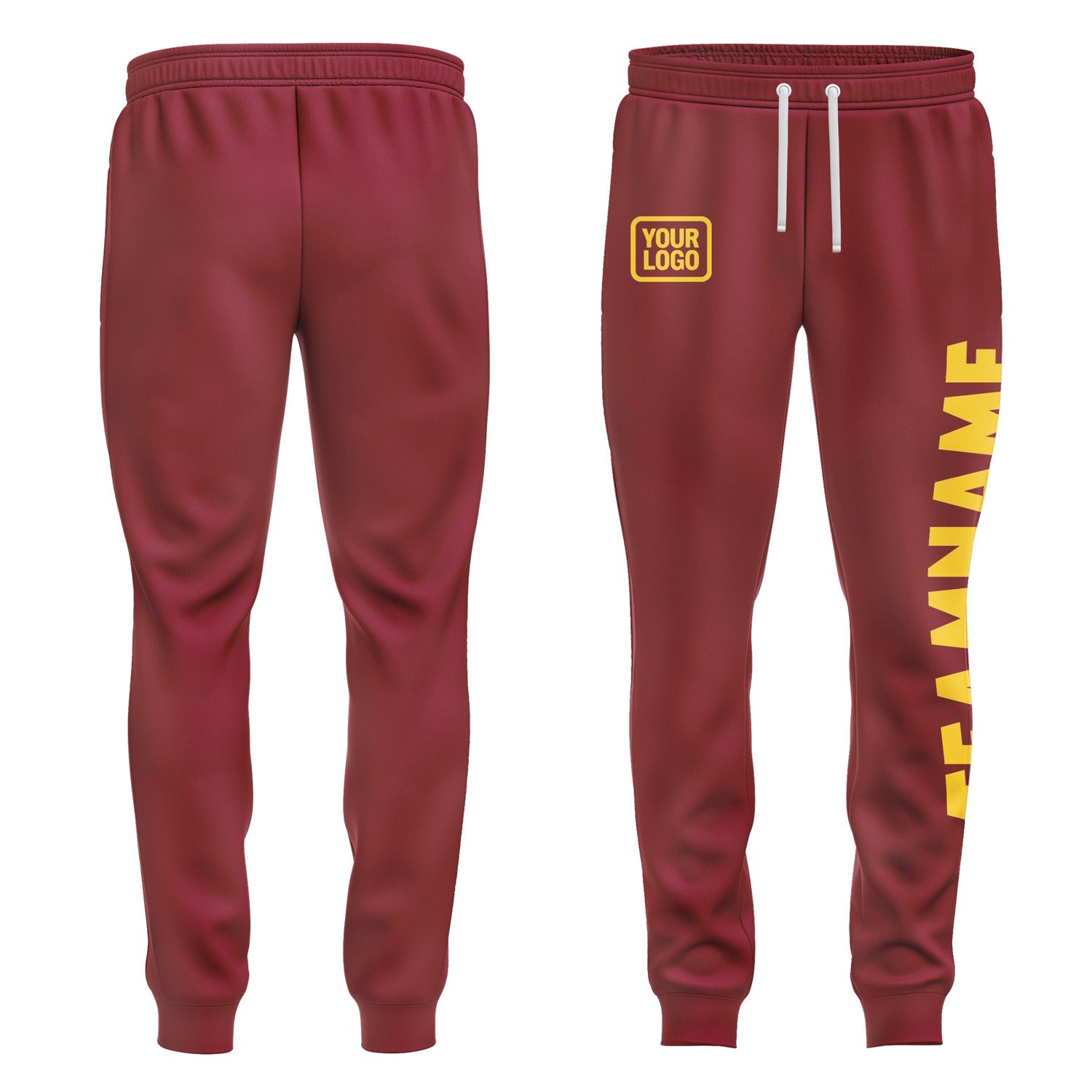 Custom Crimson Red Pants PA15B130